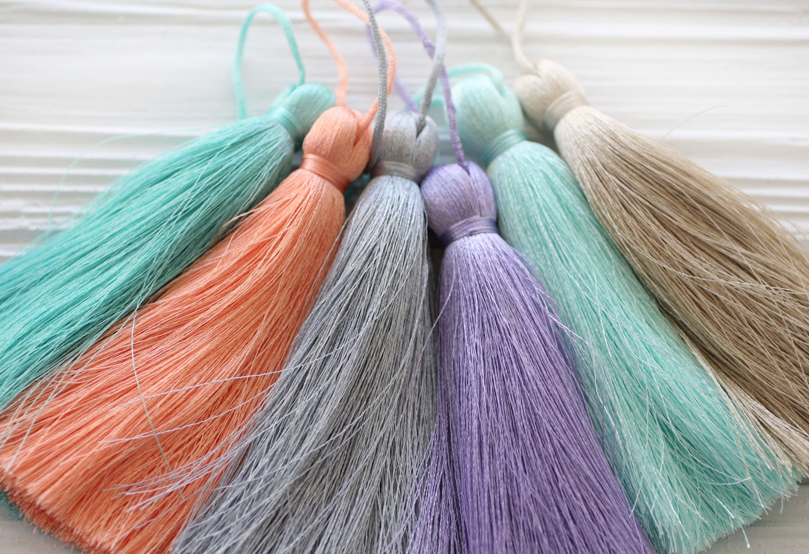 Cobalt Blue Silk Tassel Extra Large Tassels Thick Silk Etsy Denmark