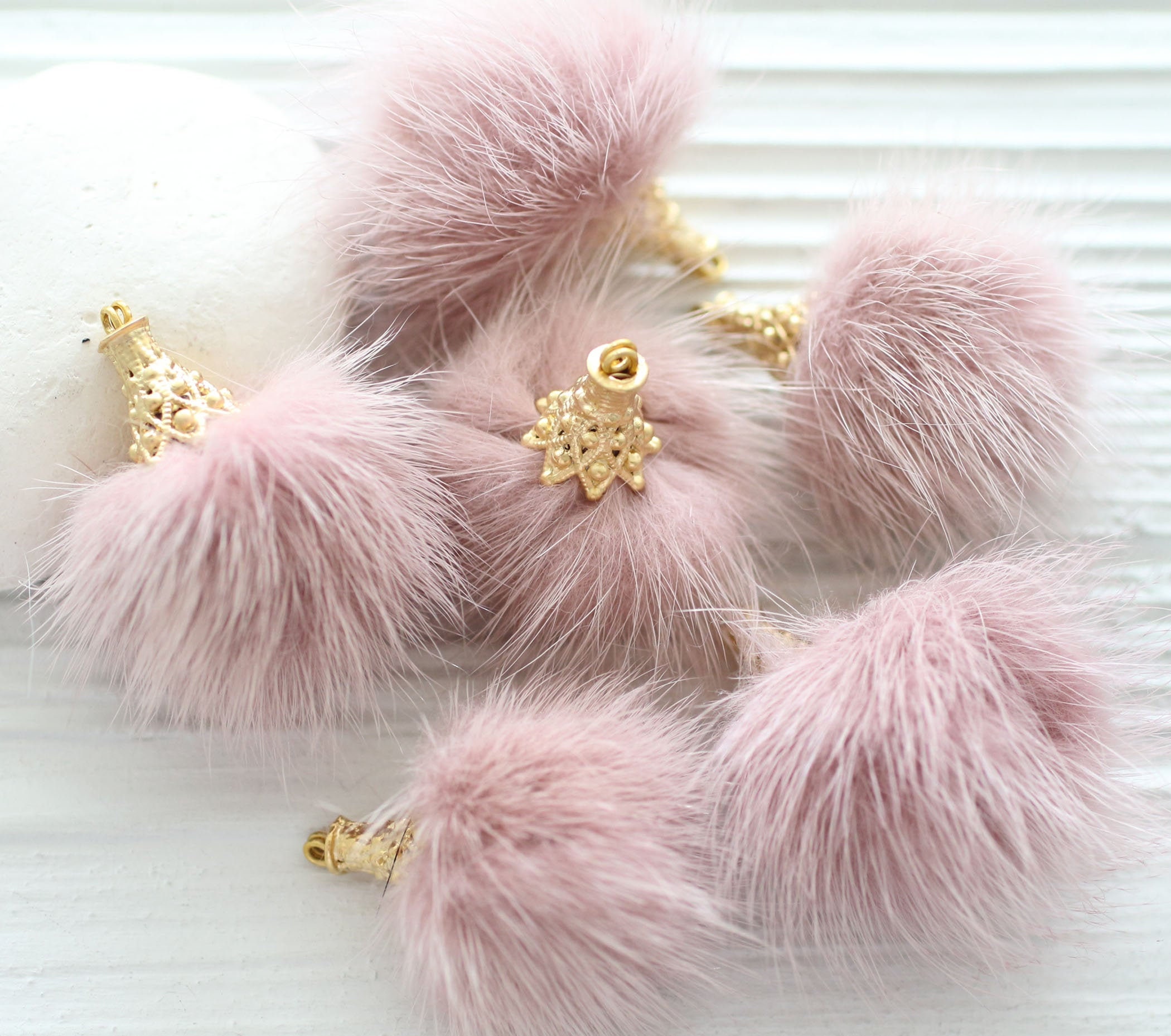 Brass Casual Beautiful Mulit Color Lightweight Pom Pom Earrings for Women  and Girls at Rs 65/pair in Ghaziabad