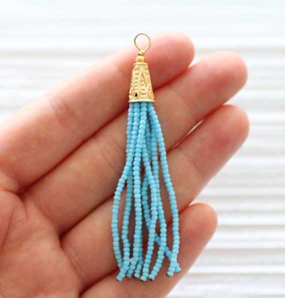 Seed bead best sale tassels