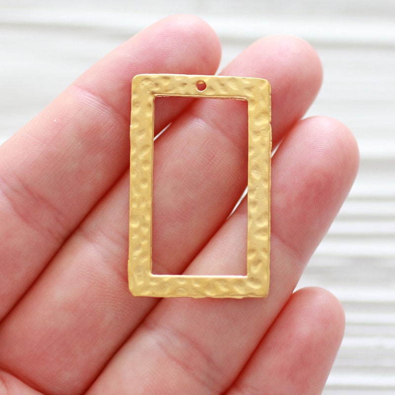 Rectangular Pendant - Etsy