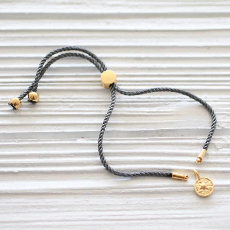 adjustable tie bracelet