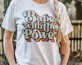 Retro Babe with the Power Shirt | Labyrinth Tee