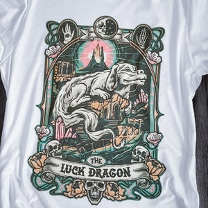 Neverending Story Luck Dragon Tee | 80's Movie Fantasy Shirt | Falcor