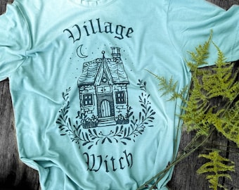 Village Witch Super Soft Tee | Wiccan Pagan Witch Shirt | Halloween Shirt