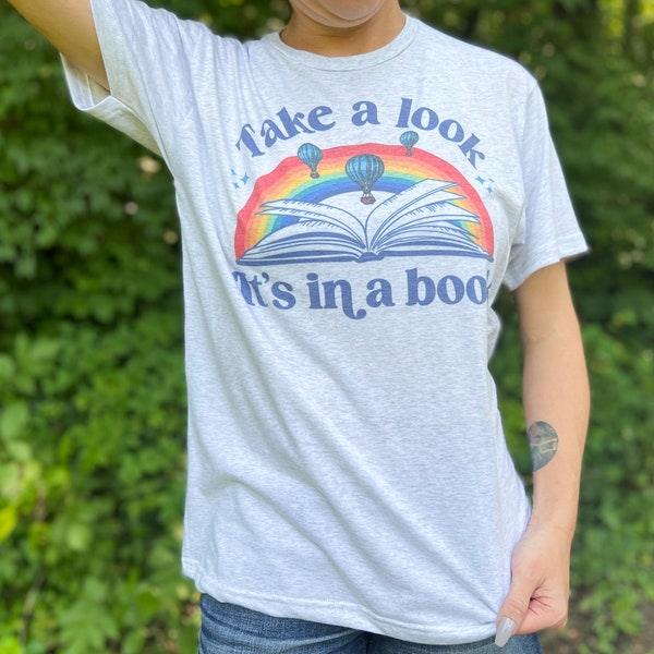 Reading Rainbow Tee | Take a Look It’s in a Book Shirt