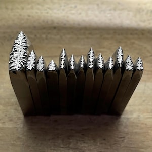 Tamarack Tree. New Designs Added! Metal Stamp Handmade