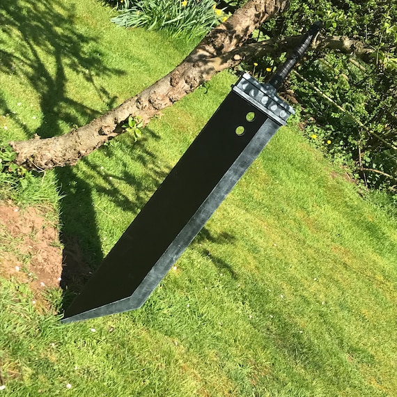 FF7 Buster sword (original 1997 Version) Fan made WOODEN REPLICA