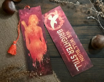 The Hunger Games Bookmark - Homemade