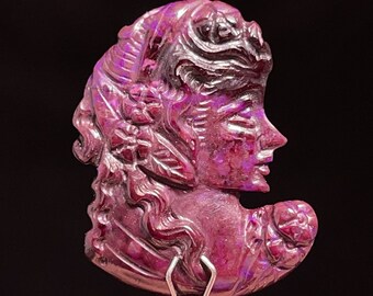 SUGILITE Cabochon Cameo - Gemstones, Jewelry Making, Crystals, 45107