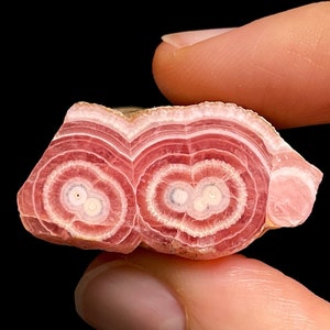 RHODOCHROSITE Crystal Stalactite Slice - Rhodochrosite Stone Large, Rhodochrosite Specimen, 48587
