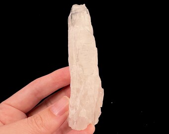 Growth INTERFERENCE QUARTZ Crystal Specimen - Natural Raw Stone Points, Unique Boho Home Decor, 57078