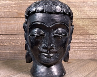 仏像 - 4インチの翡翠、3.25インチのシュンガイト、または1.25インチの