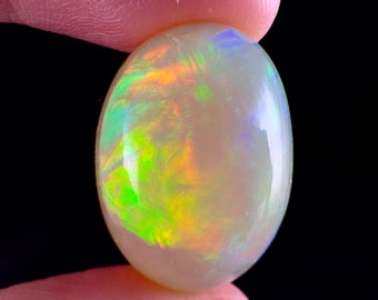 OPAL Cabochon - Oval - Welo Opal, Jewelry Making, 54322