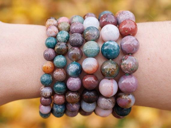 Healing ocean jasper stone bracelet discount