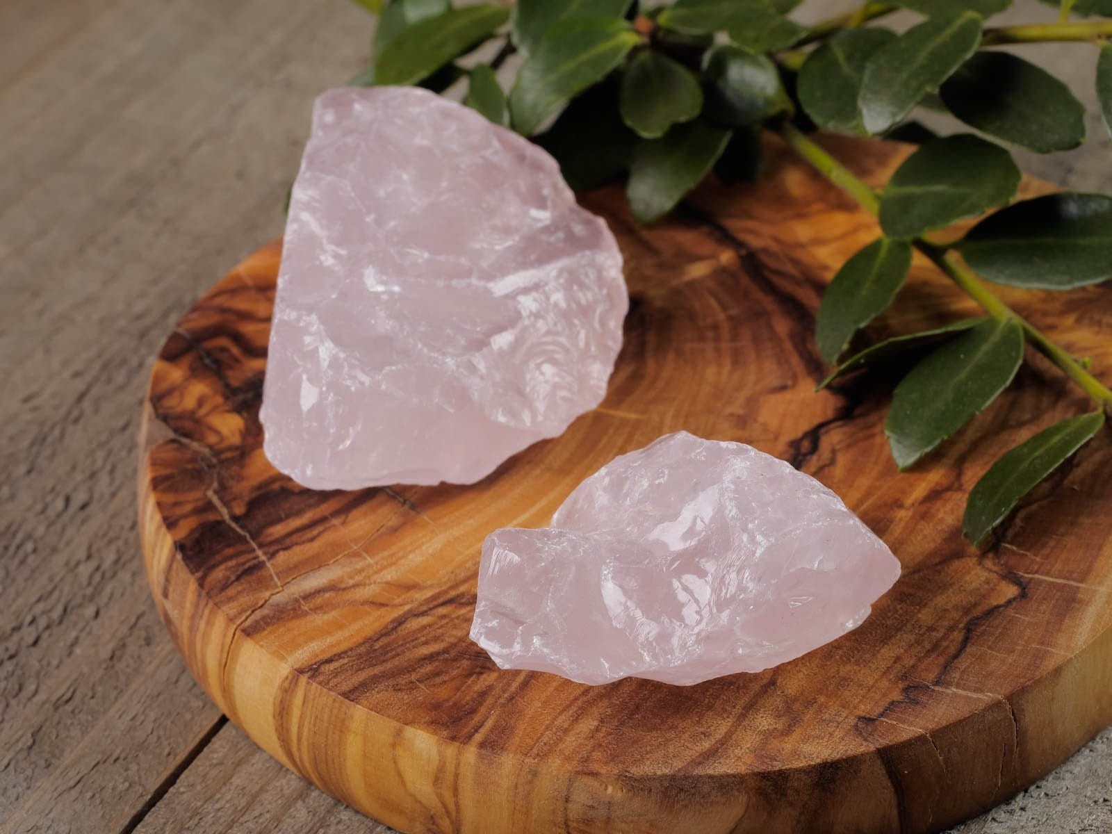 ROSE QUARTZ Raw Crystal - Metaphysical, Home Decor, Raw Crystals and Stones, E1445