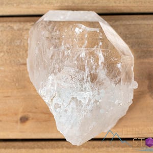 Rå tavlformad COOKEIT i klar kvartskristall - USA, Arkansas inkluderat mineralprov, 40828