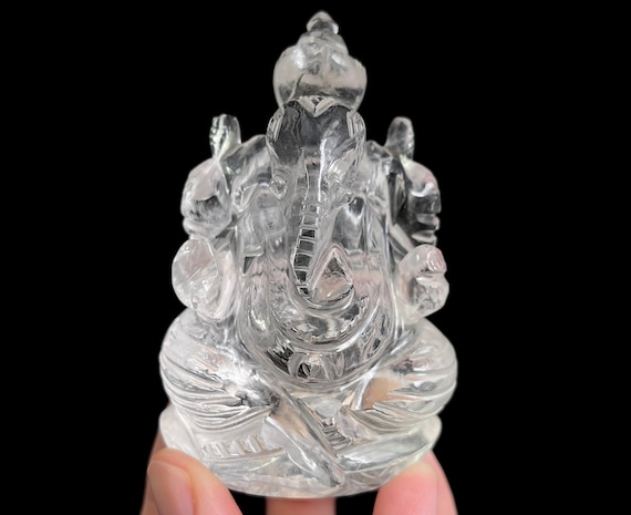 Crystal Carved Ganesha Crystal Carved Ganesha