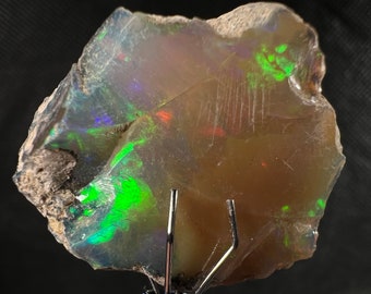 OPAL Raw Crystal - 4A+, Cutting Grade - Raw Opal Crystal, October Birthstone, Welo Opal, 50665