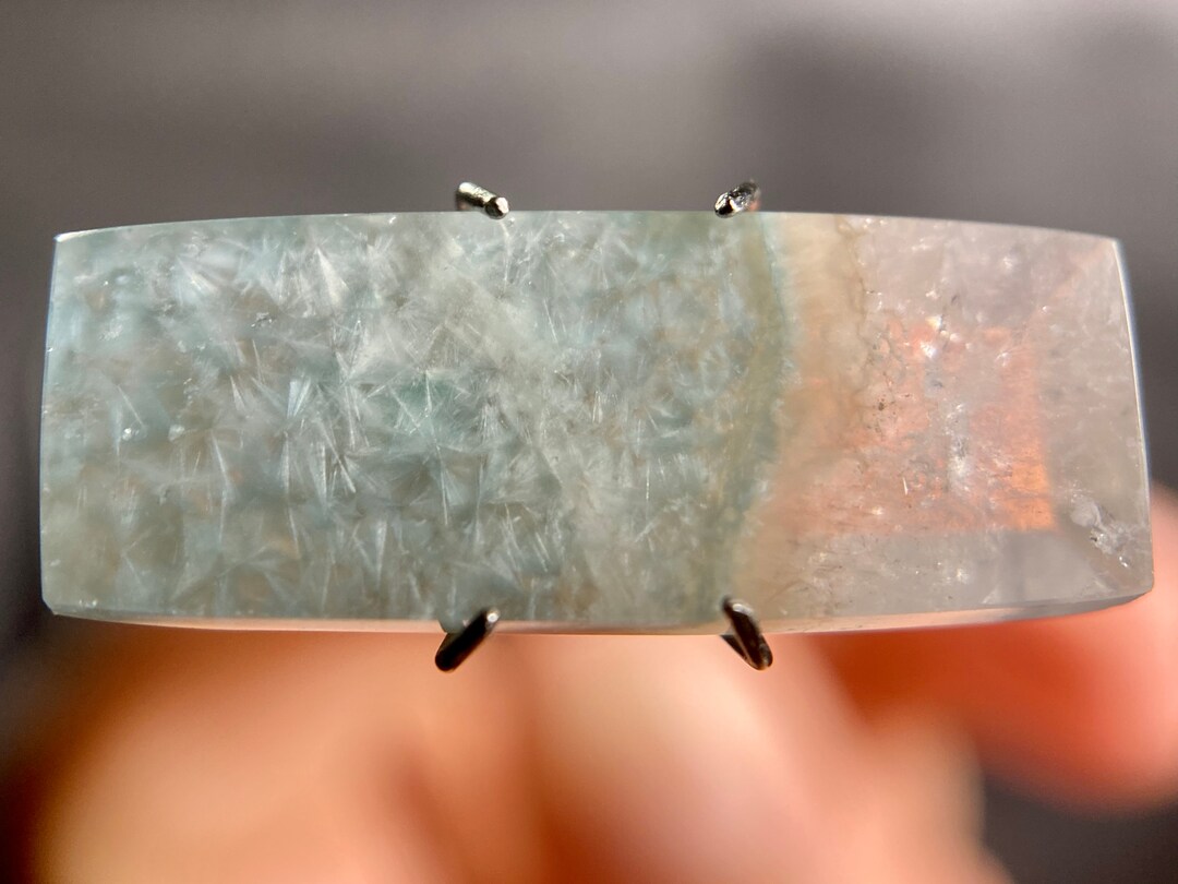GILALITE Cabochon Medusa Paraiba Quartz Bicolor Rectangle Etsy UK