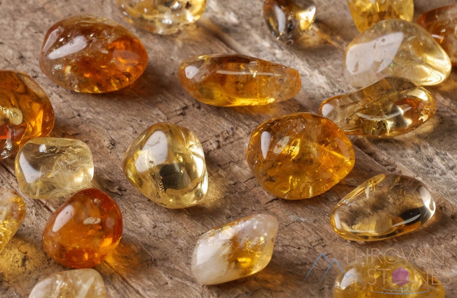 CITRINE Tumbled Stones - Tumbled Crystals, Birthstone, Self Care, Healing Crystals and Stones, E0302