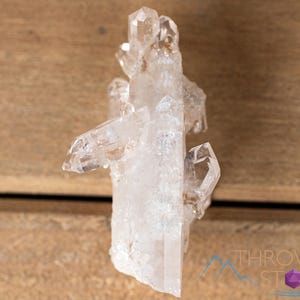 Rå COOKEITE inkluderad klar kvartskristall - USA, Arkansas mineralprov för samlingar, 40835