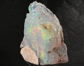 OPAL Raw Crystal - 4A+, Cutting Grade - Raw Opal Crystal, October Birthstone, Welo Opal, 50658