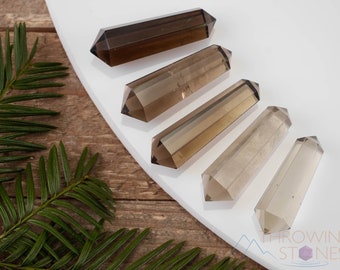SMOKY QUARTZ Crystal Points - Mini - Jewelry Making, Healing Crystals and Stones, E1400