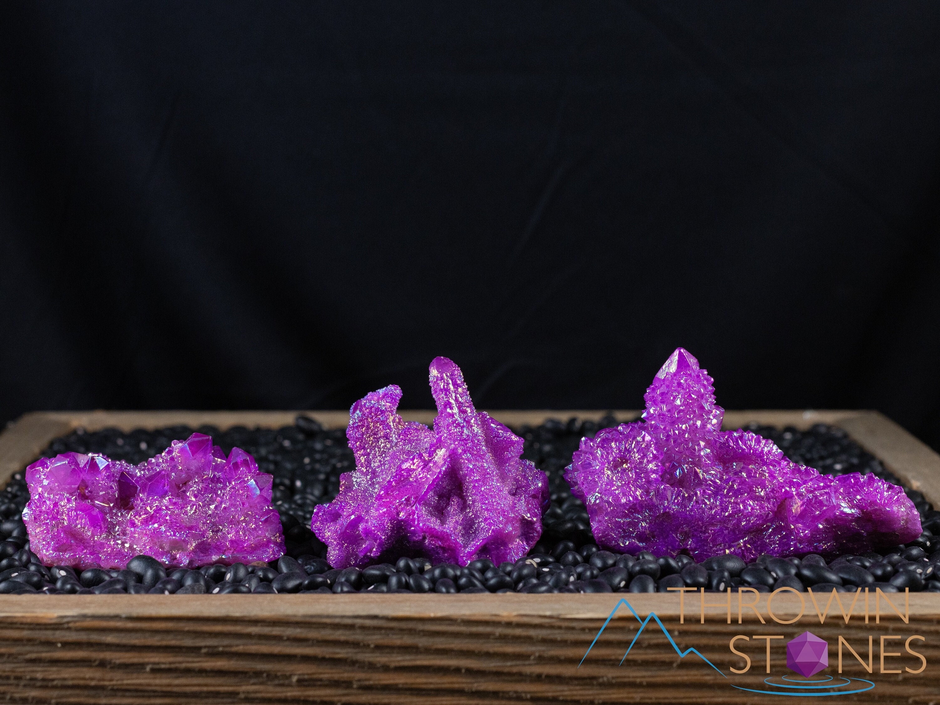 ピンク ルビー オーラ クォーツ クリスタル クラスター