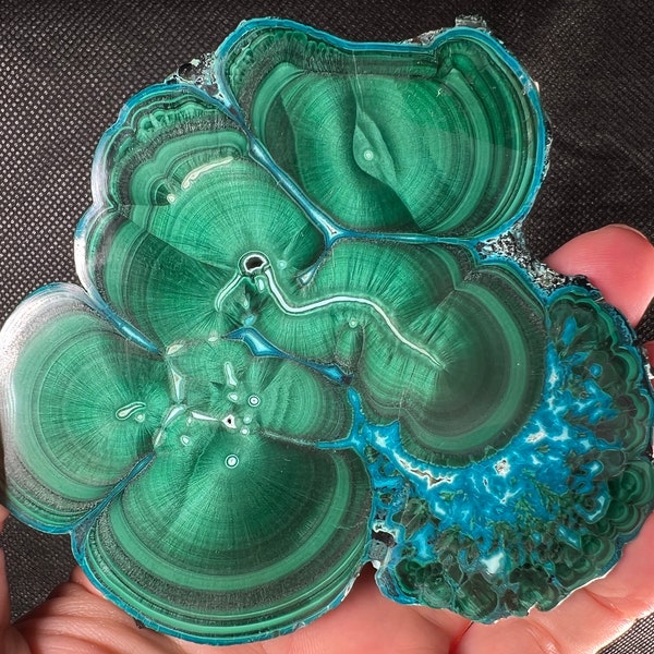MALACHITE Crystal Slab - Green Malachite Stone, Jewelry Making, Unique Gift, Home Decor, 51596