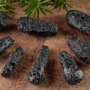 TEKTITE Meteorit, Rå Kristall - Metafysisk, Heminredning, Råa Kristaller och Stenar, E0377