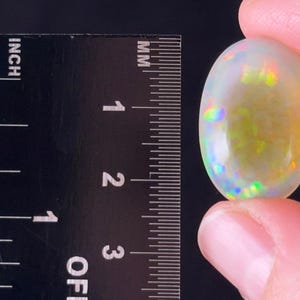 OPAL Cabochon - Oval Cut Stone - Welo Ethiopia, Jewelry Making, 54320 image 4