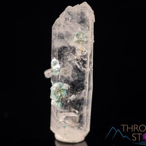 Rå COOKEITE inkluderad klar kvartskristall - USA, Arkansas mineralprov för samlingar, 40387