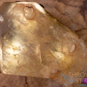 CITRIN Raw Crystal Point - Natürlicher Citrin, Geburtsstein, Dekoration, Rohkristalle und Steine, 41192
