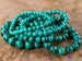 Light Green MALACHITE Crystal Bracelet - Round Beads - Beaded Bracelet, Handmade Jewelry, Healing Crystal Bracelet,  E1817 