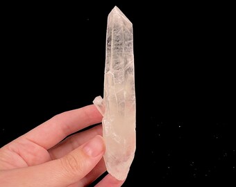 Growth INTERFERENCE QUARTZ Crystal Specimen - Natural Raw Stone Points, Unique Boho Home Decor, 57080