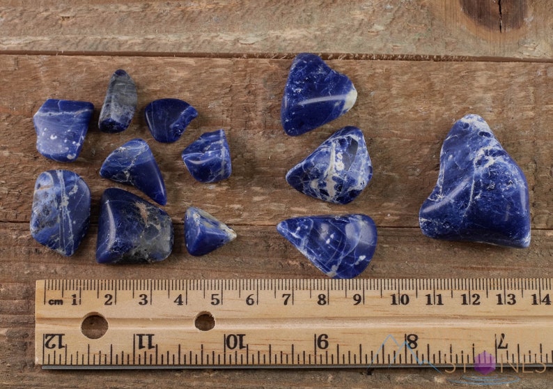 Healing Crystals and Stones E0028 Housewarming Gift Unique Gift Meditation Stone SODALITE Tumbled Stones