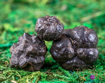 Raw PROPHECY Stone - Round, Limonite & Hematite - Rare Crystals and Stones, Home Decor,  E0875