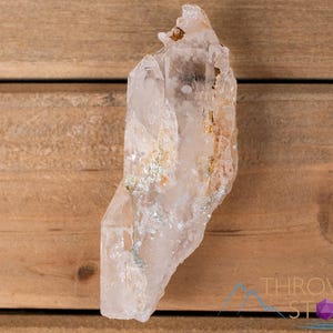 Rå COOKEITE inkluderad klar kvartskristall - USA, Arkansas mineralprov för samlingar, 40844