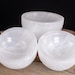 SELENITE Crystal Bowl - Selenite Charging Bowl, Bowl for Crystals, Jewelry Dish, E1727 