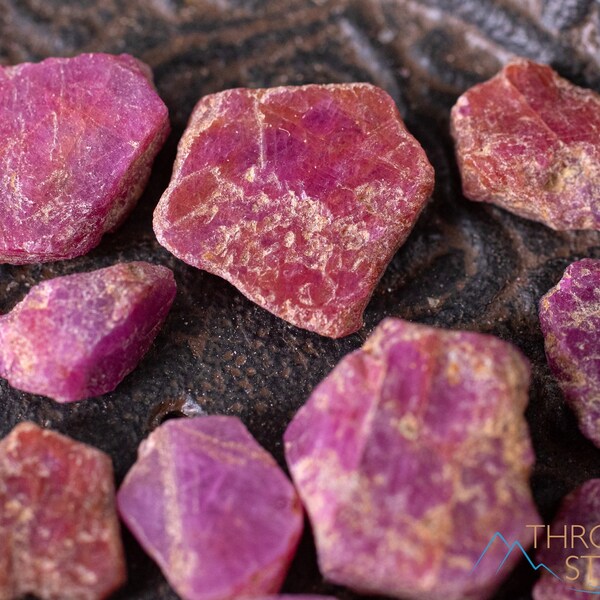 RUBY Raw Crystals - Jewelry Grade AA - Birthstones, Gemstones, Jewelry Making, Healing Crystals and Stones, E1730