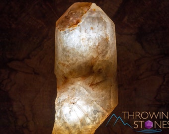 Raw CITRINE Crystal Point - Natural Birthstone, Home Decor, Rock Specimen, 41157