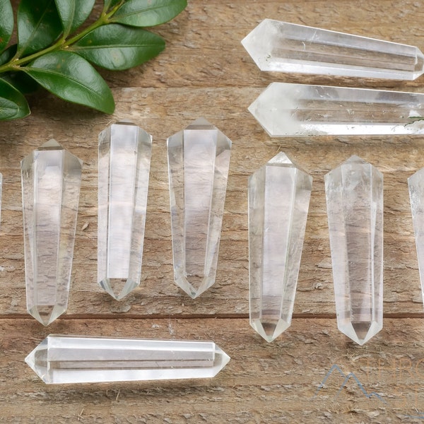 CLEAR QUARTZ Crystal Points - Mini - Jewelry Making, Healing Crystals and Stones, E1403