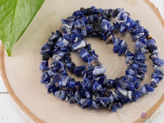 Sodalite crystal shop necklace