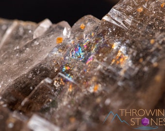 Raw Elestial QUARTZ Crystal - Large Crystals, Raw Rocks and Minerals, Home Decor, Unique Gift, 40647