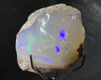 OPAL Raw Crystal - 4A+, Cutting Grade - Raw Opal Crystal, October Birthstone, Welo Opal, 50643