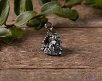 METEORITE Pendant - Campo Del Cielo - Authentic Space Jewelry, Astronomy Gifts, E0667