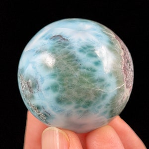 LARIMAR Crystal Sphere - Crystal Ball, Housewarming Gift, Home Decor, 52408