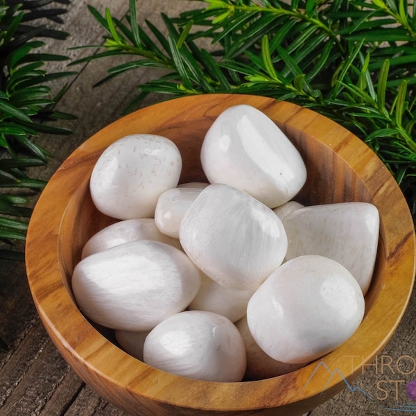 SCOLECITE Tumbled Stones - Tumbled Crystals, Self Care, Healing Crystals and Stones, E0838