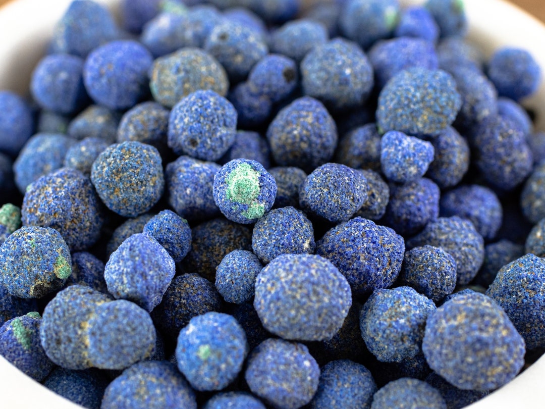 AZURITE Blueberries Raw Crystals Raw Crystals and Stones Etsy