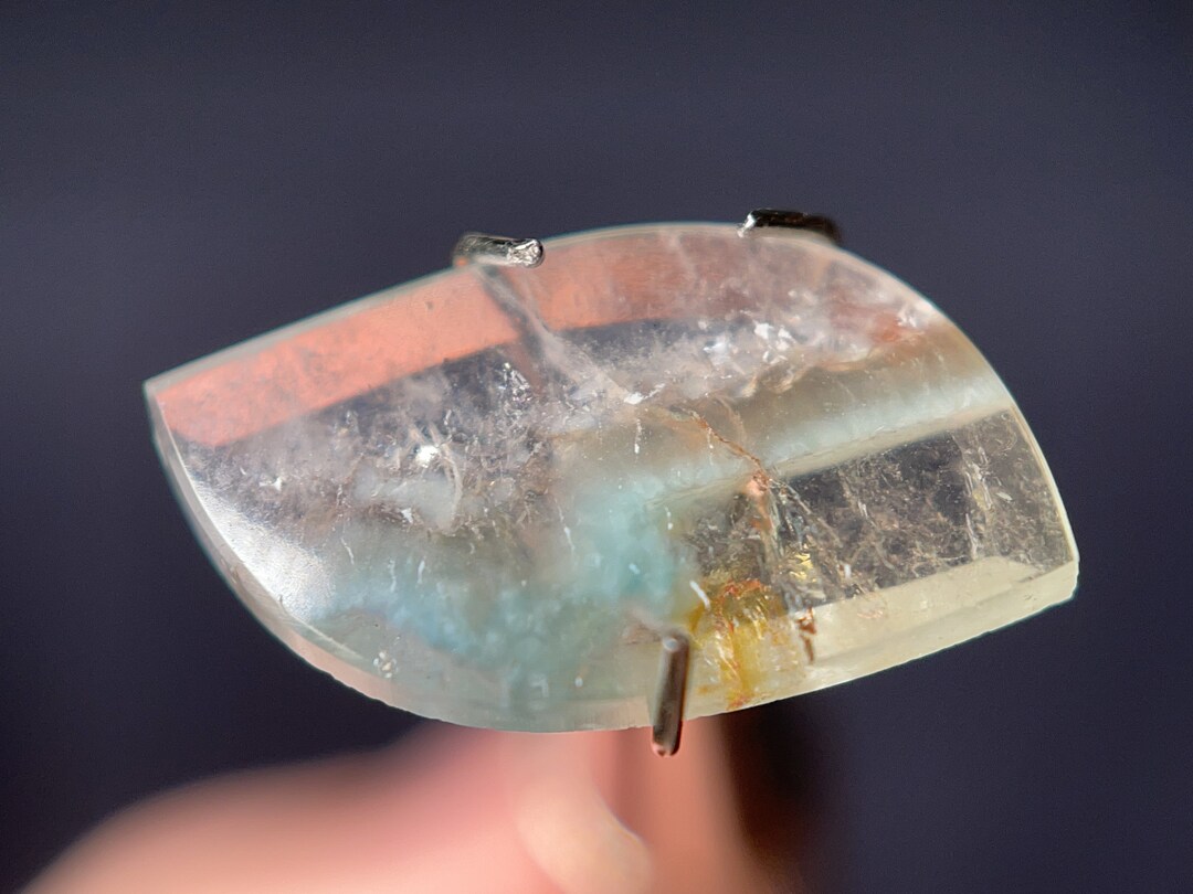 GILALITE Cabochons, Medusa Paraiba Quartz Striped, Marquise Gemstones